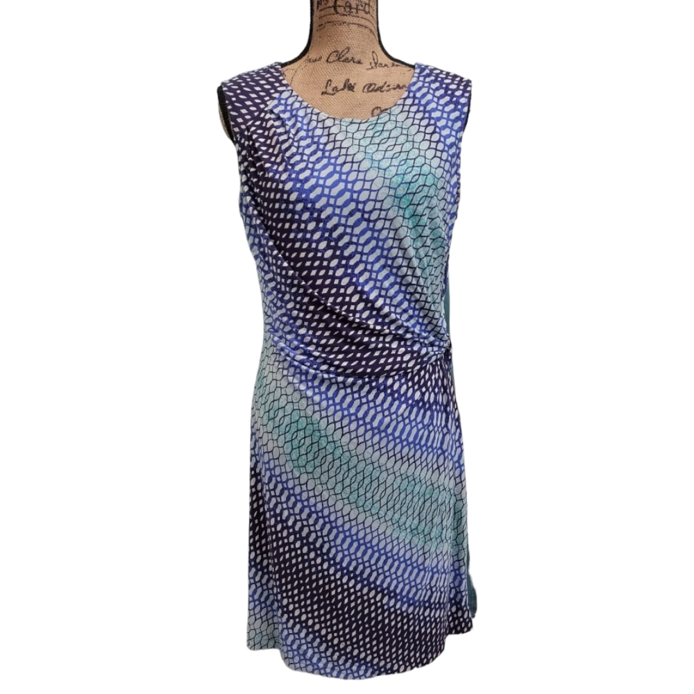 Nic + Zoe Sleeveless Midi Dress Petite Large